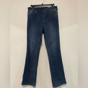 Westbound Dark Blue Wide Leg Jeans Super Stretchy